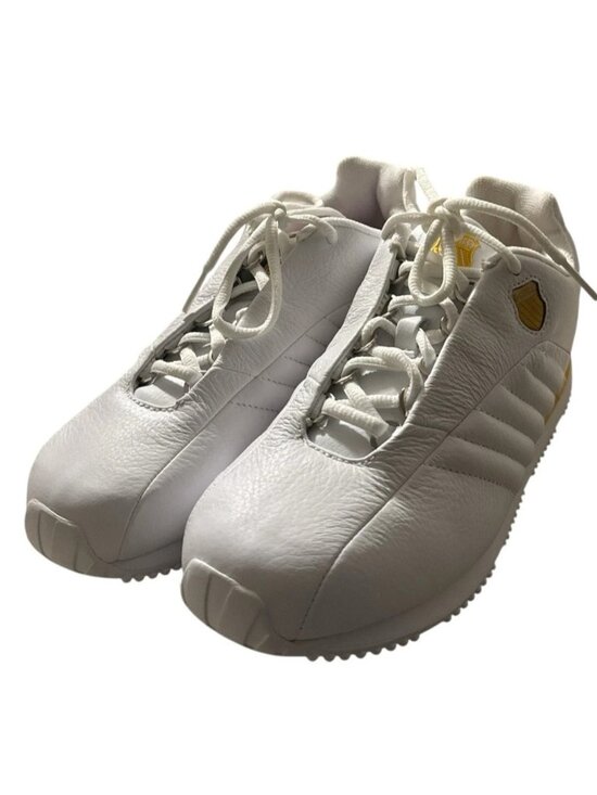 K-Swiss Shoes - K-Swiss Women Denley Low Top Shoe Sneaker White Yellow Size 8 new